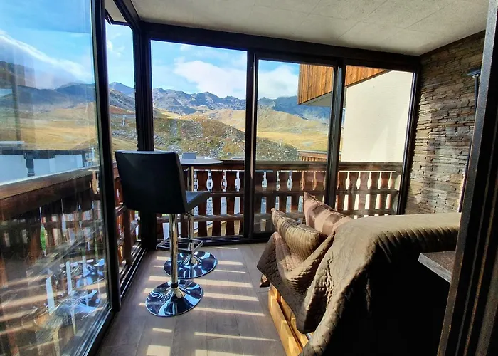 Appartamento Le Serac W6 With Panoramic Mountainview End Of The Hallway Managed By Private Host Val Thorens