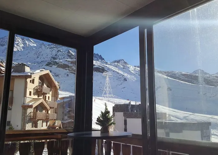 Le Serac W6 With Panoramic Mountainview End Of The Hallway Managed By Private Host * 발토랑스